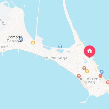 Sea View Apartment With Free Parking Pomorie Exterior foto